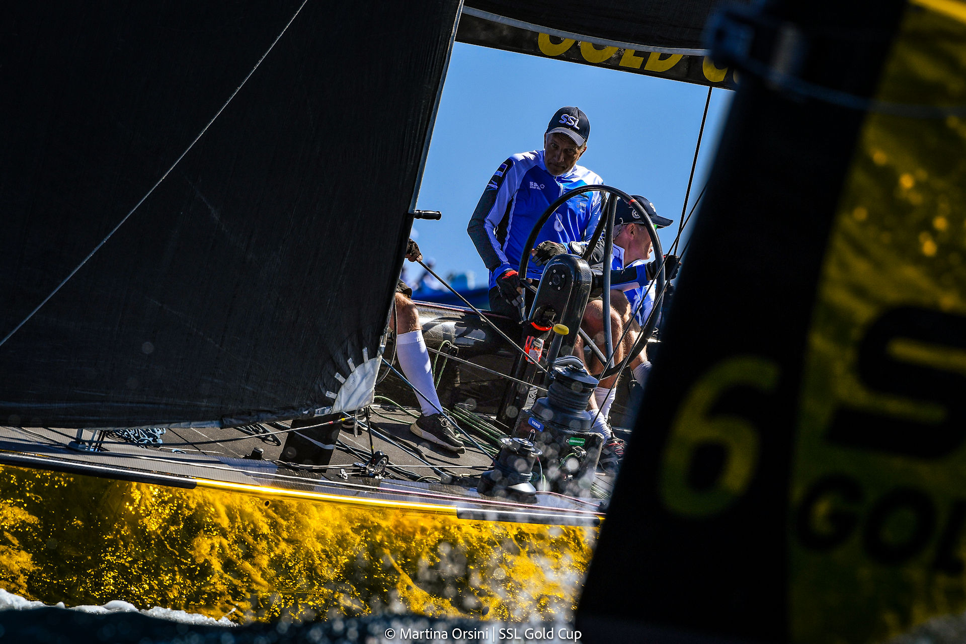 On board and in the heart of the action on day 2 of the SSL Gold Cup 1/16 Finals